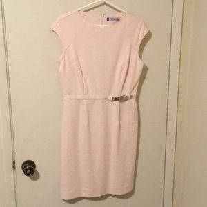 Soft pink jennifer Lopez dress
